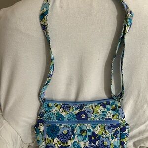 Vera Bradley Floral Blue Crossbody Bag